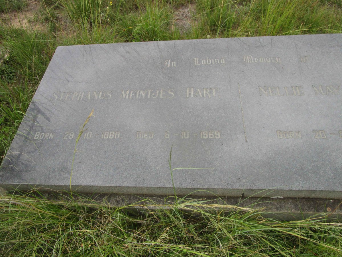 HART Stephanus Meintjes 1880-1969 &amp; Nellie May SPARKS 1880-1971