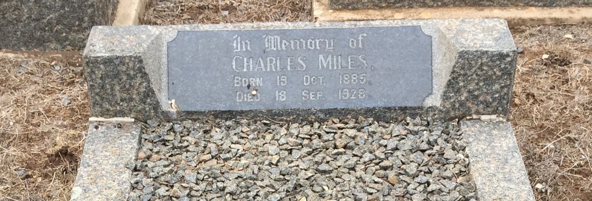 MILES Charles 1885-1928
