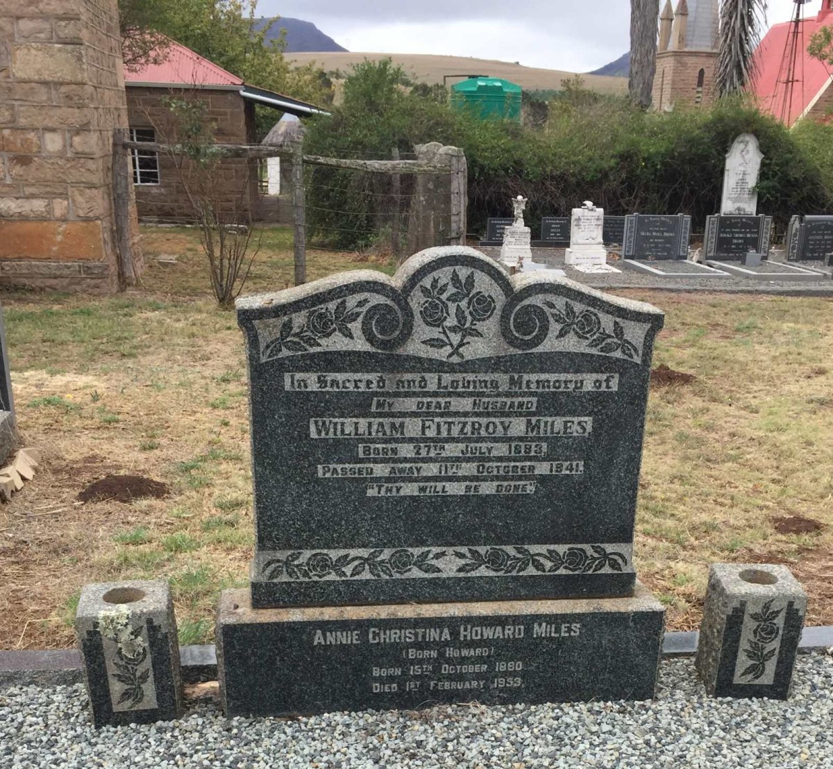 MILES William Fitzroy 1883-1941 &amp; Annie Christina HOWARD 1880-1953