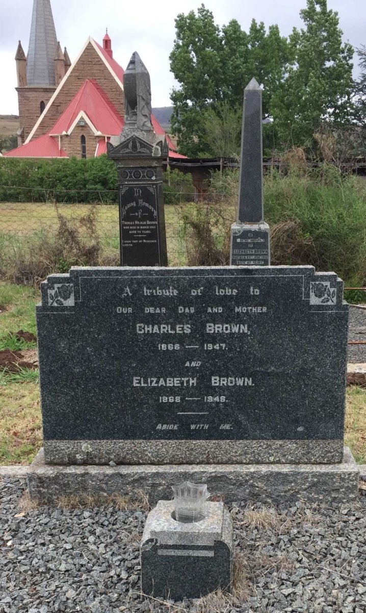 BROWN Charles 186?-1947 &amp; Elizabeth FILMER 1868-1948