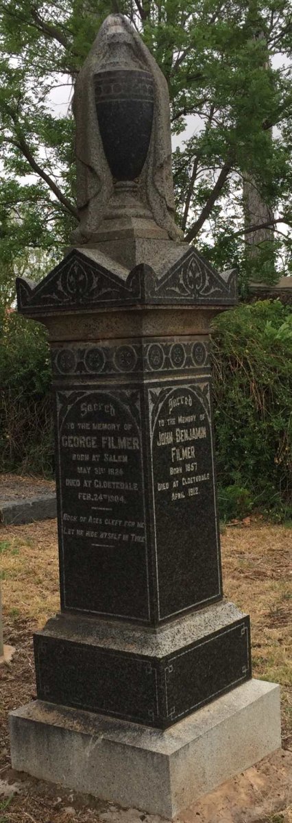 FILMER George 1824-1904 :: FILMER John Benjamin 1857-1912
