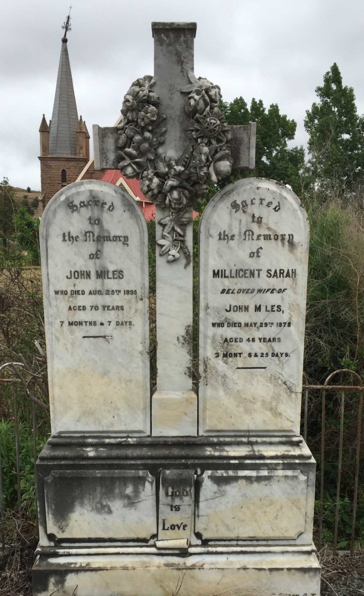 MILES John-1895 &amp; Millicent Sarah -1878