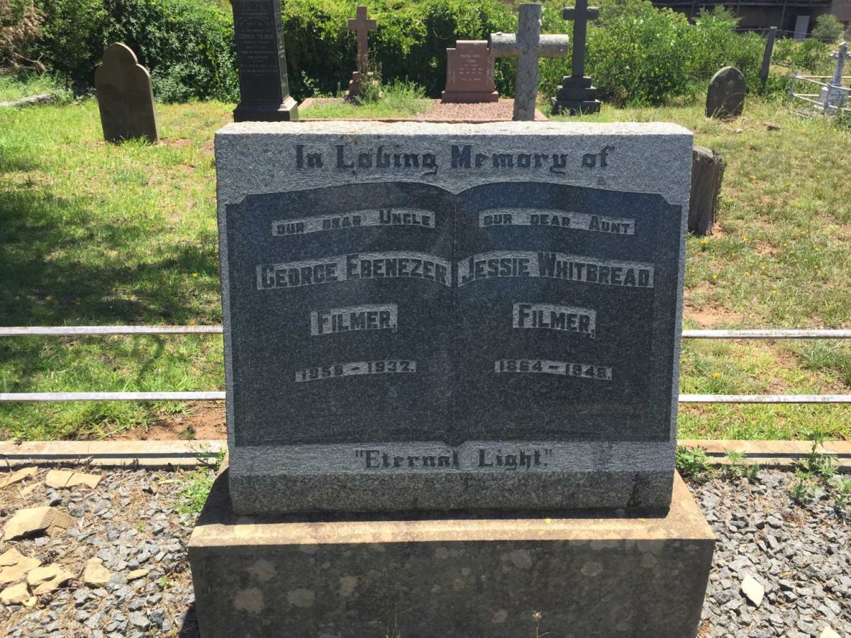 FILMER George Ebenezer 1858-1932 &amp; Jessie Whitbread 1864-1948