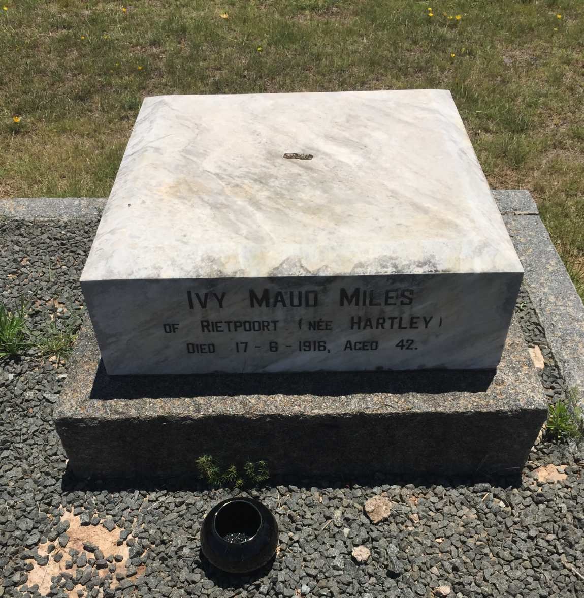 MILES Ivy Maud nee HARTLEY -1916