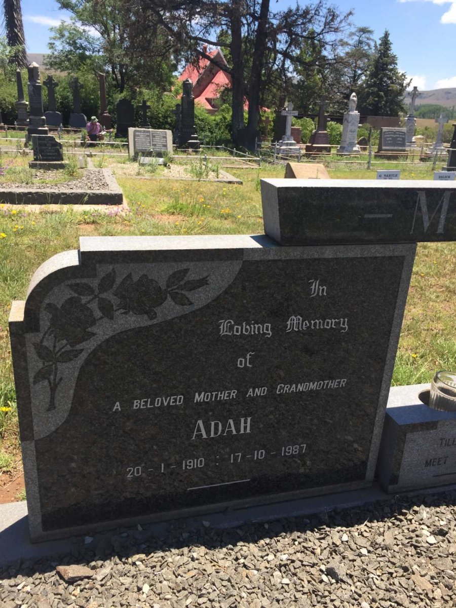 MILES Adah 1910-1987