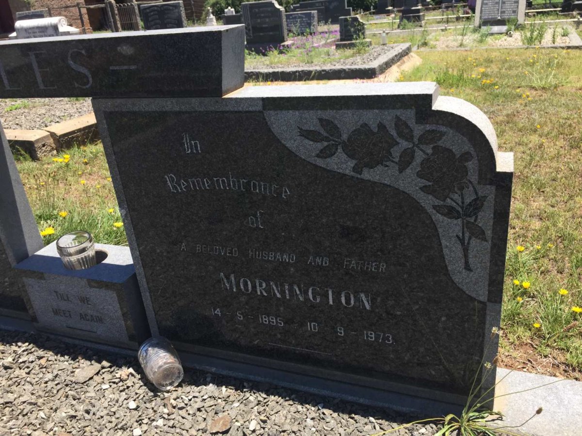 MILES Mornington 1895-1973