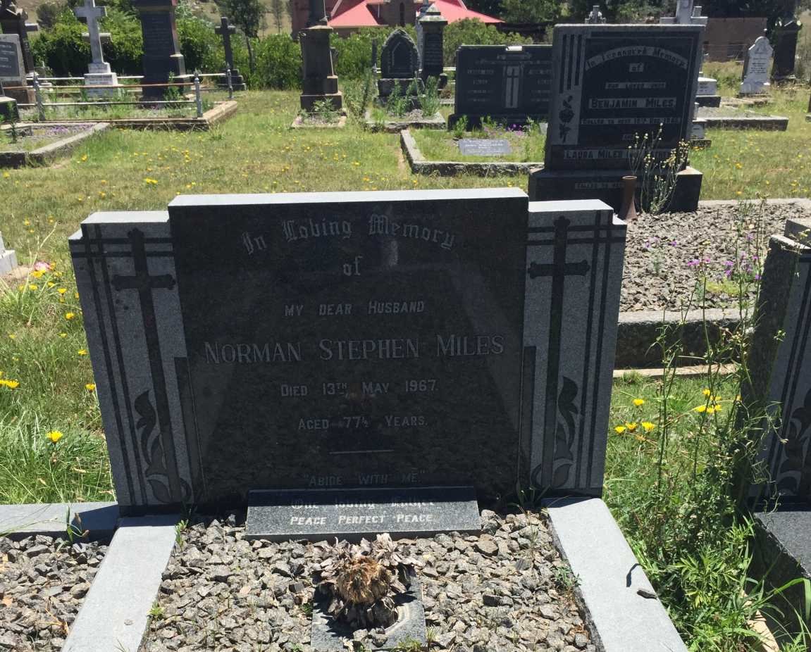MILES Norman Stephen 1889-1967
