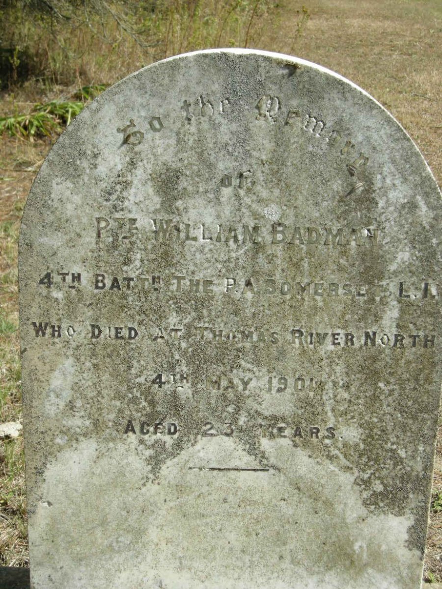 BADMAN William -1901