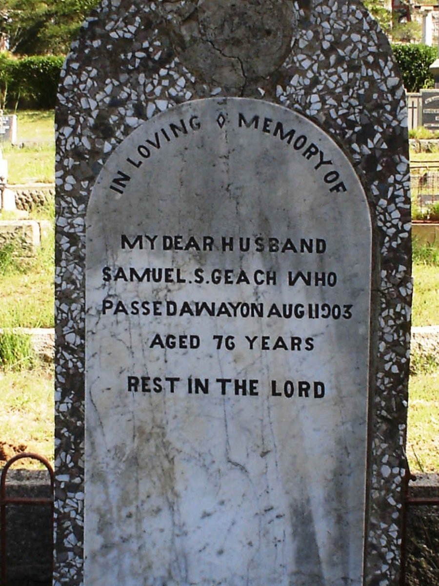 GEACH Samuel -1903