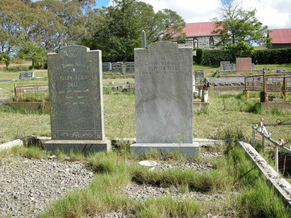 DELL Stephen -1919 &amp; Ellen Eliza 1847-1941
