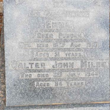 MILES Walter John -1944 & Emma PURDON -1910
