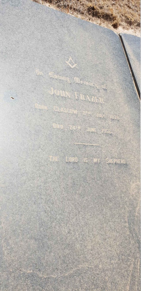FRAZER John 1878-1956