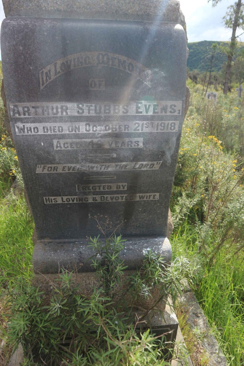EVENS Arthur Stubbs -1918