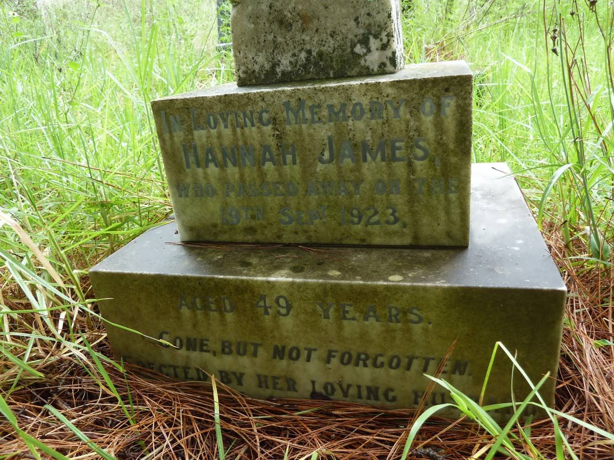 JAMES Hannah -1923