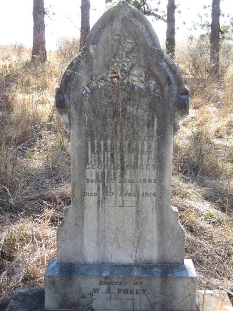 PUSEY Sarah 1842-1914
