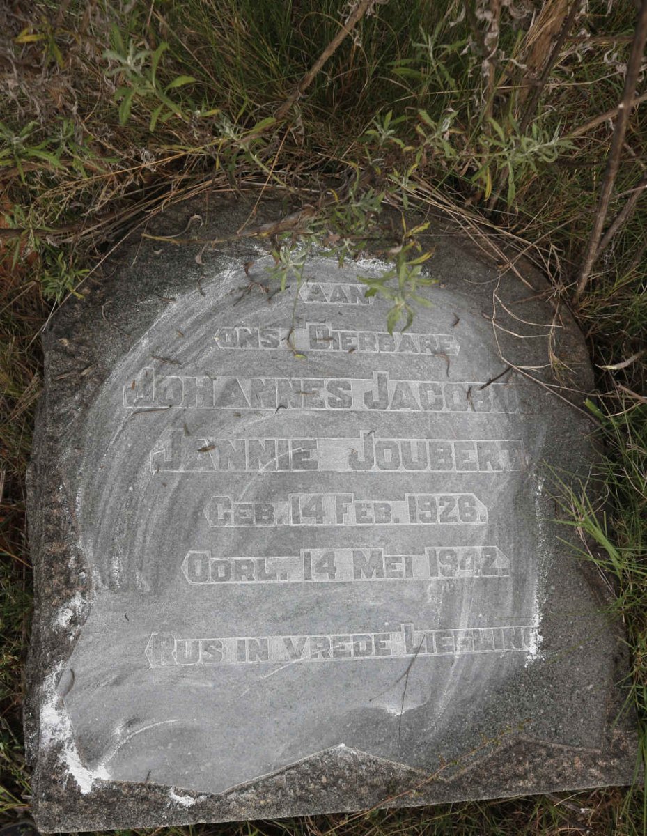JOUBERT Johannes Jacobus 1926-1942