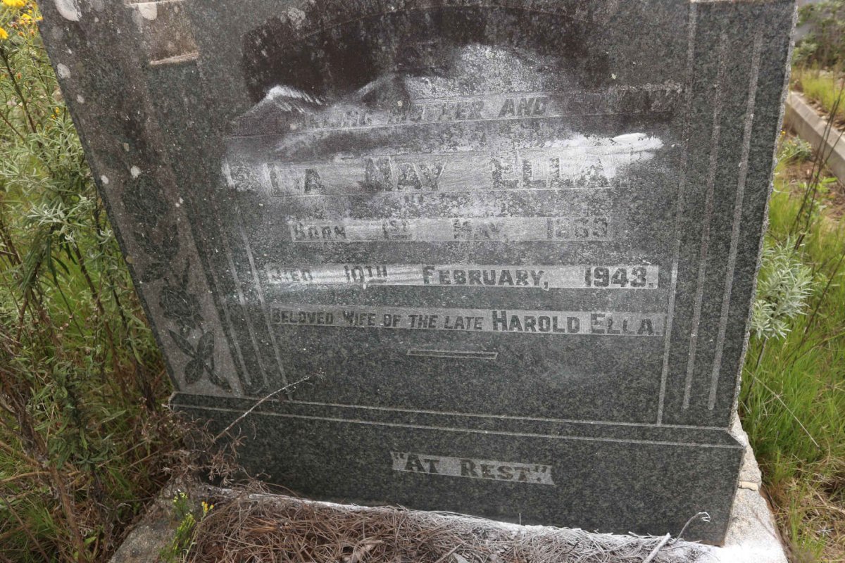 ELLA Ida May 1869-1943