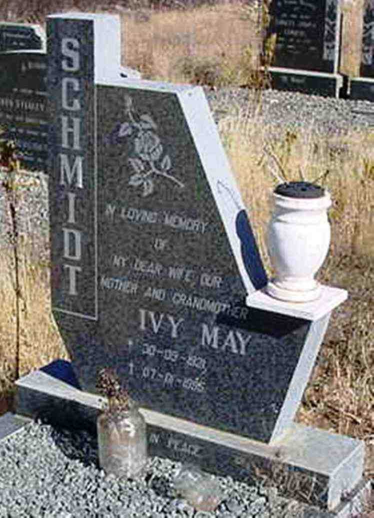 SCHMIDT Ivy May 1921-1995