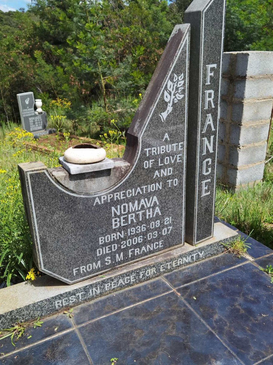 FRANCE Nomava Bertha 1936-2006