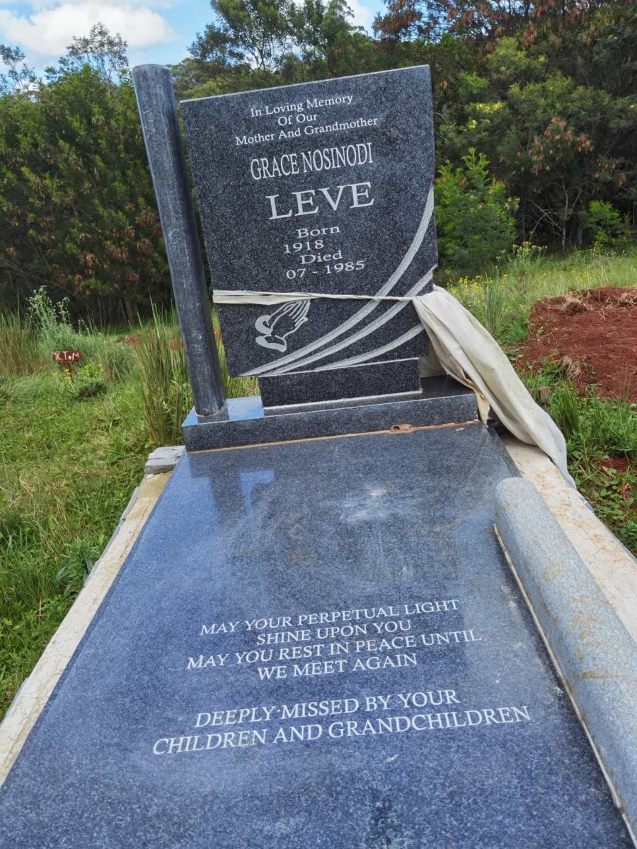LEVE Grace Nosinodi 1918-1985