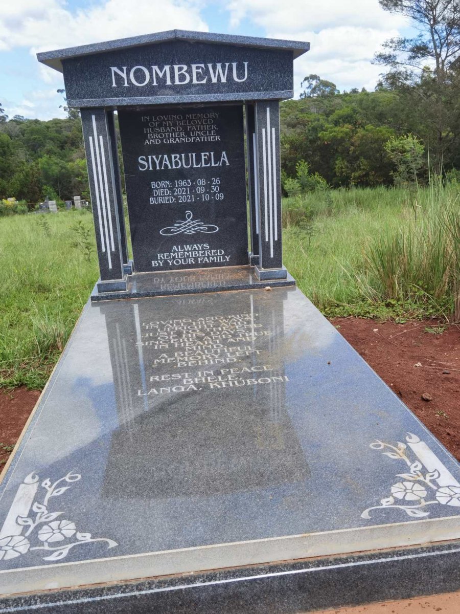 NOMBEWU Siyabulela 1963-2021