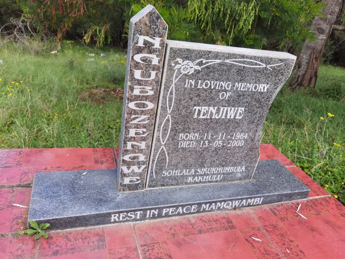 NGUBOZENGWE Tenjiwe 1964-2000