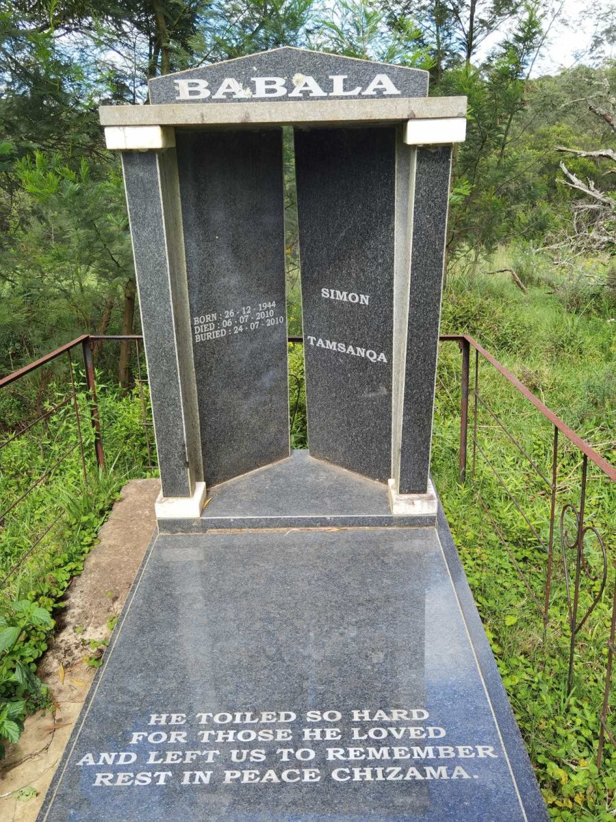 BABALA Simon Tamsanqa 1944-2010