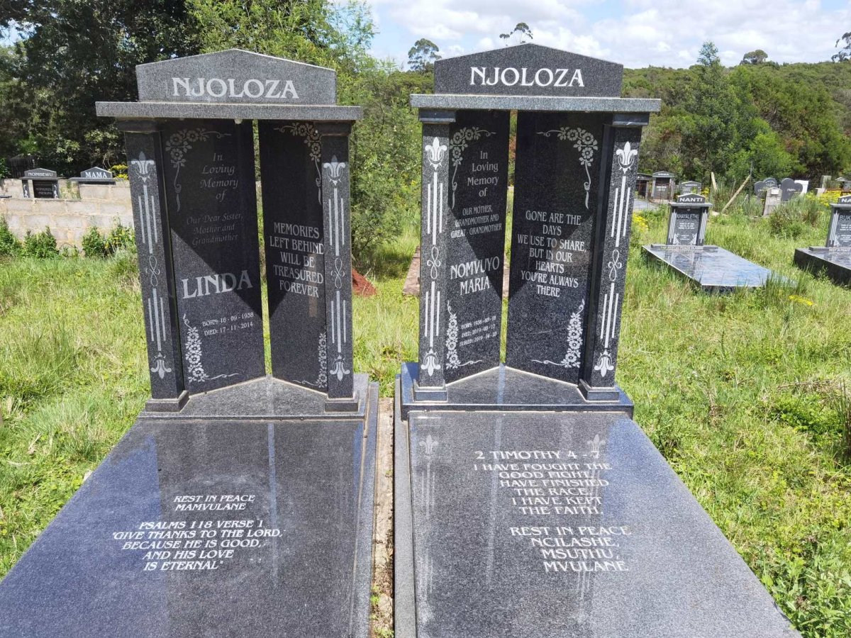 NJOLOZA Nomvuyo Maria 1936-2019 :: NJOLOZA Linda 1938-2014