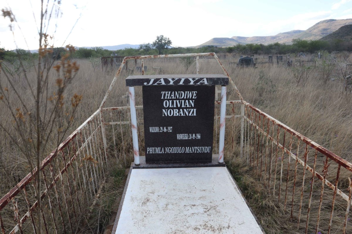 JAYIYA Thandiwe Olivian Nobanzi 1927-1964