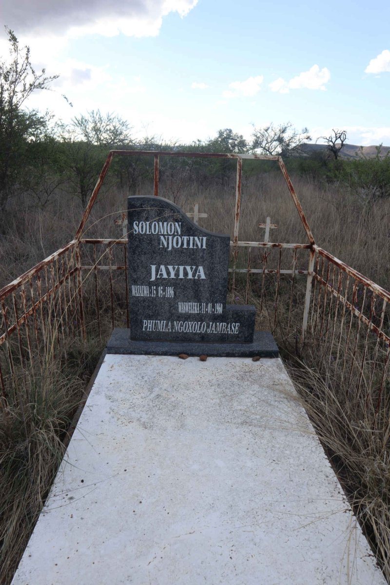 JAYIYA Solomon Njotini 1896-1960