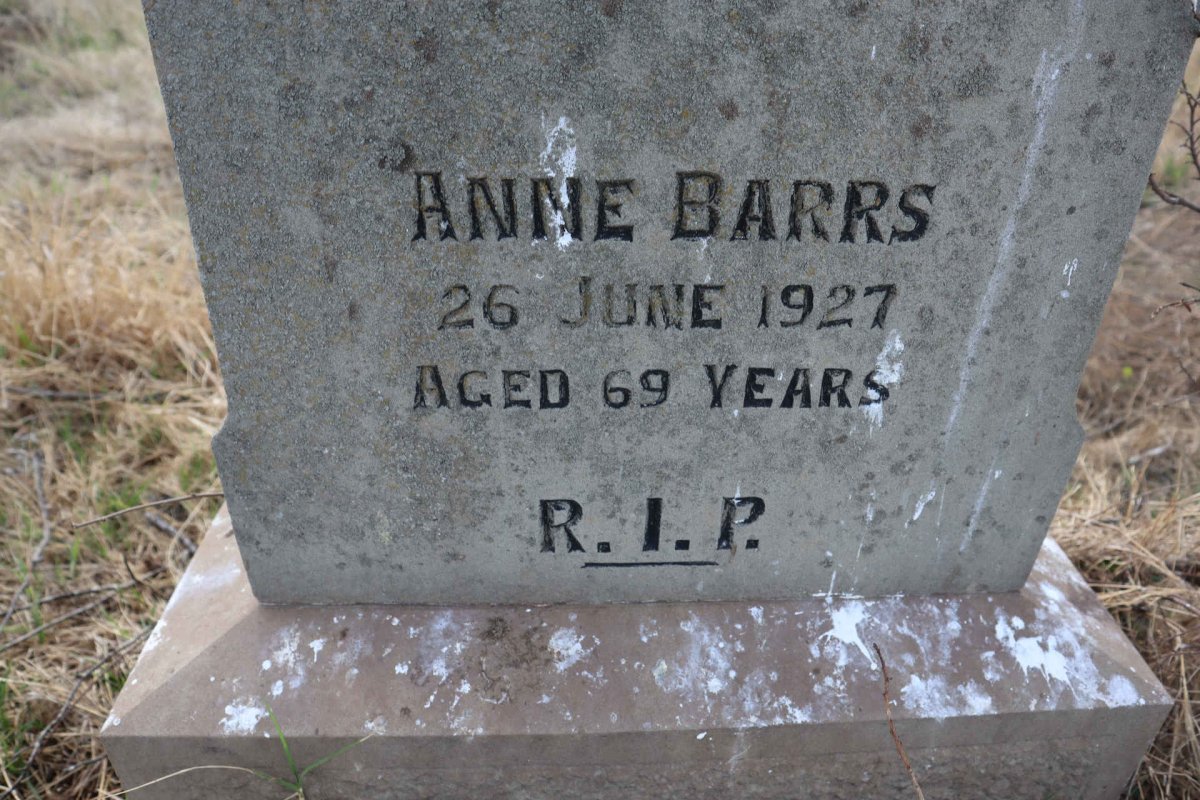 BARRS Annie -1927