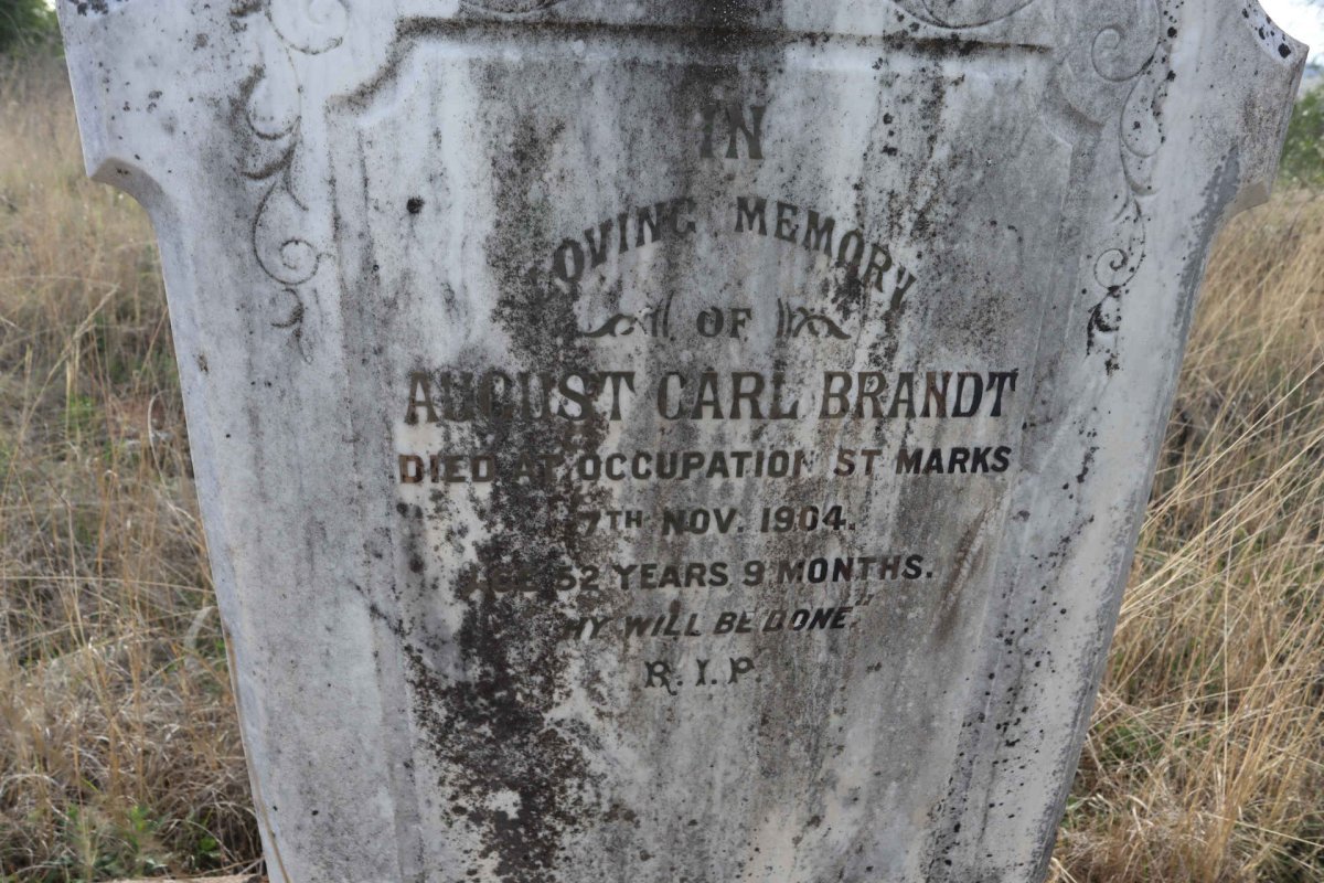 BRANDT August Carl -1904