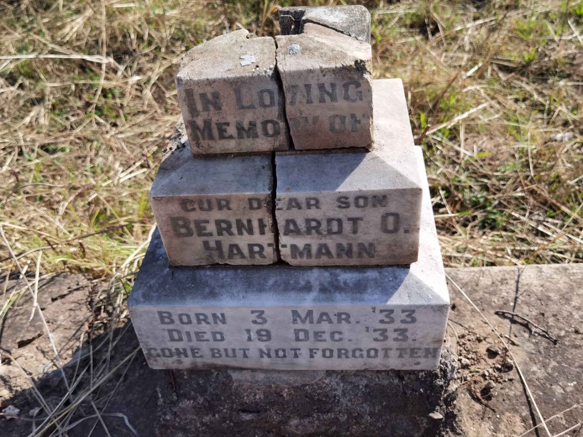 HARTMANN Bernhardt O. 1933-1933