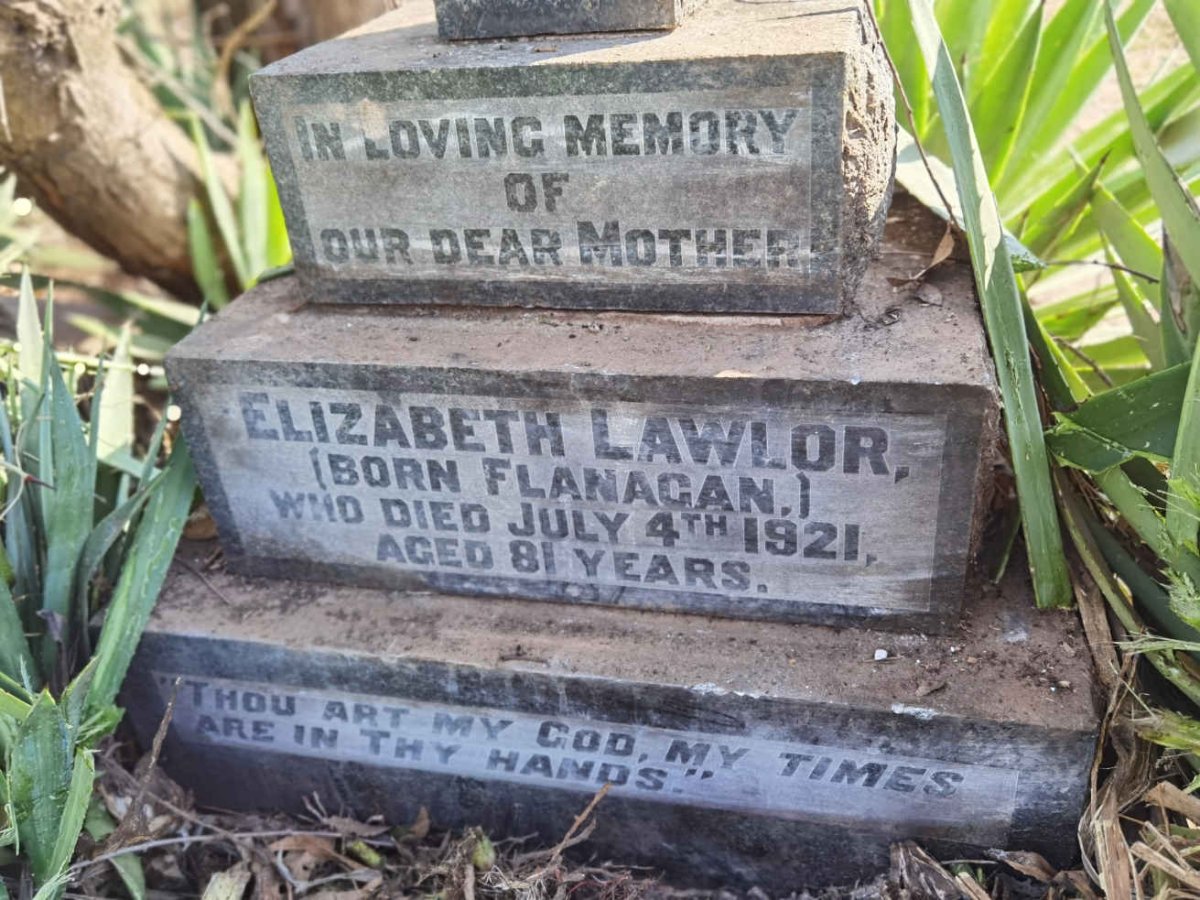 LAWLOR Elizabeth nee FLANAGAN -1921