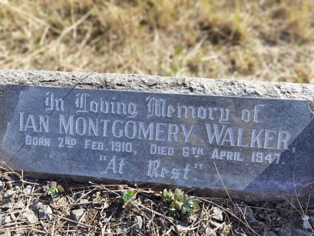 WALKER Ian Montgomery 1910-1947