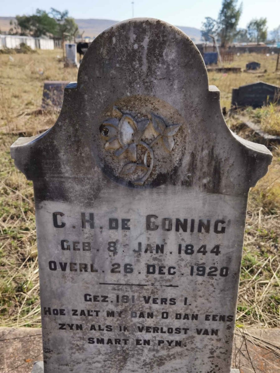 CONING C.H., de 1844-1920