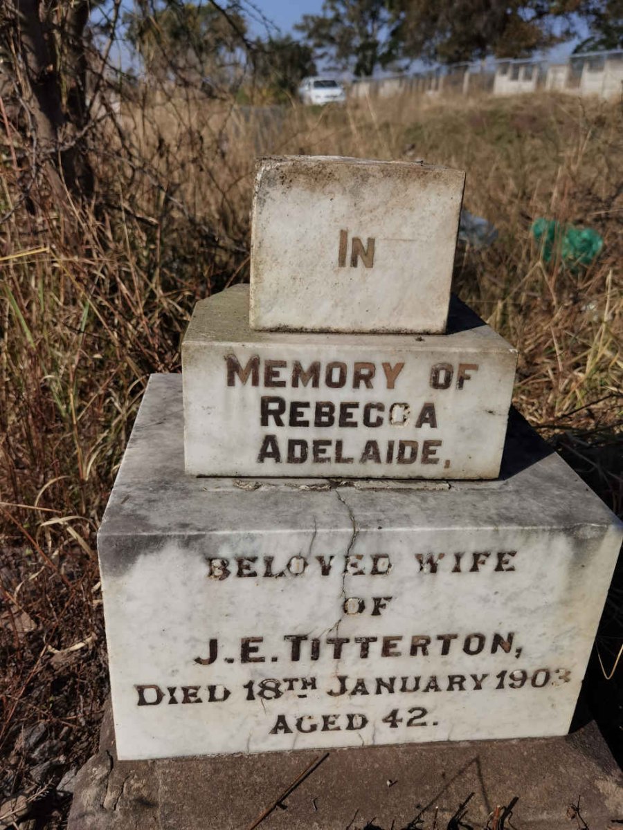 TITTERTON Rebecca Adelaide -1903