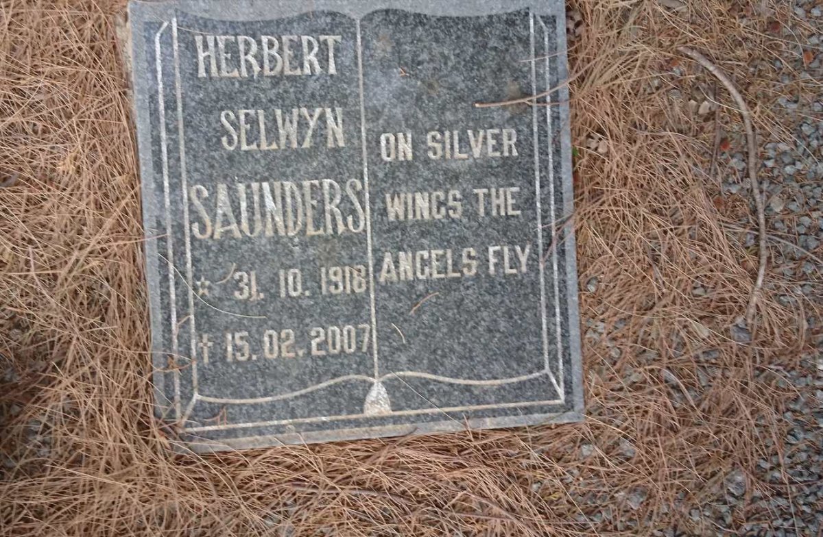 SAUNDERS Herbert Selwyn 1918-2007