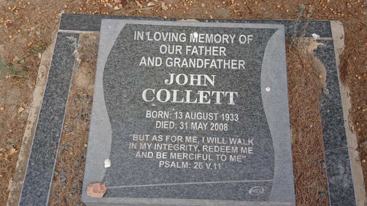 COLLETT John 1933-2008