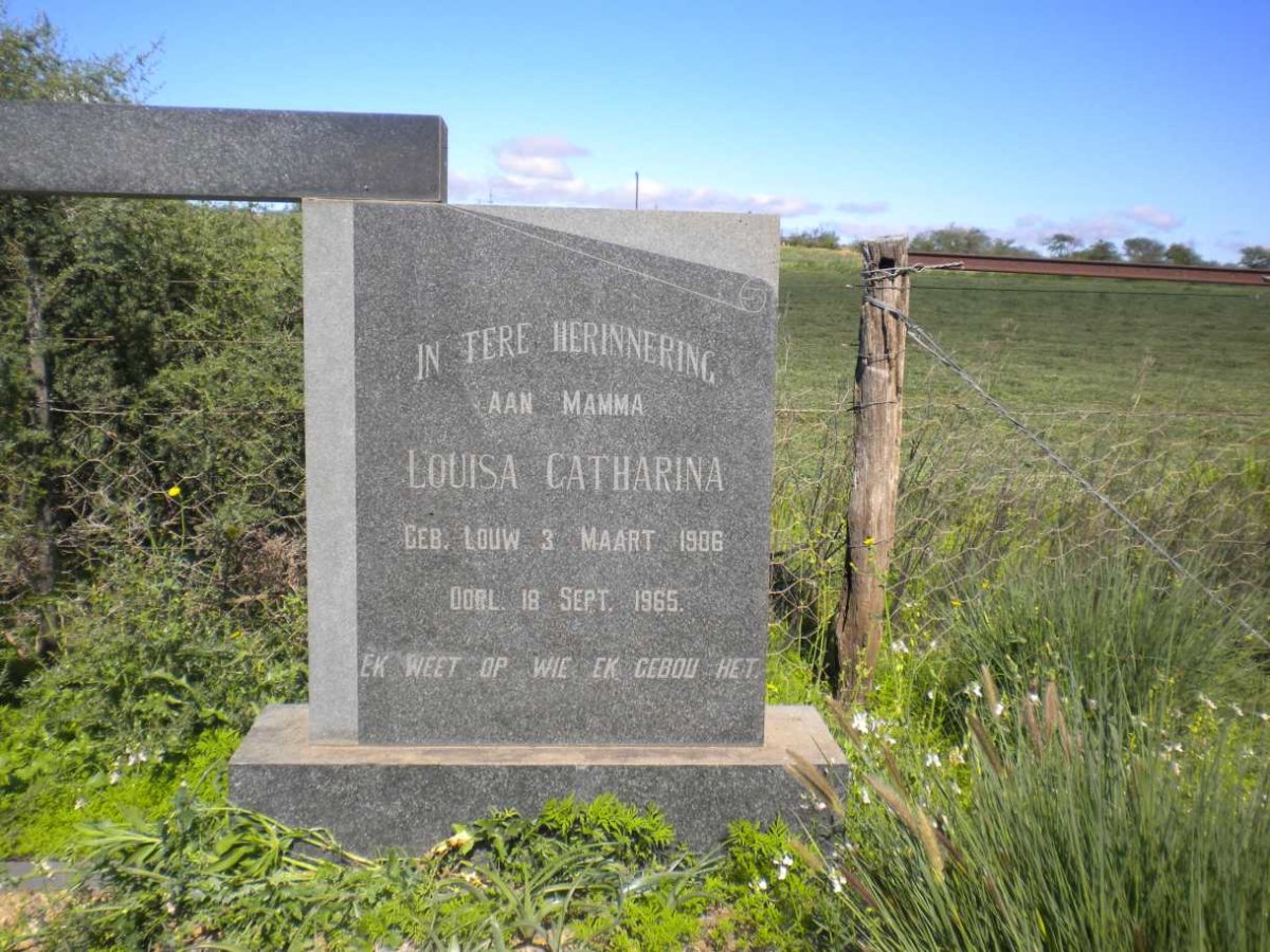 KLERK Louisa Catharina, de nee LOUW 1906-1965
