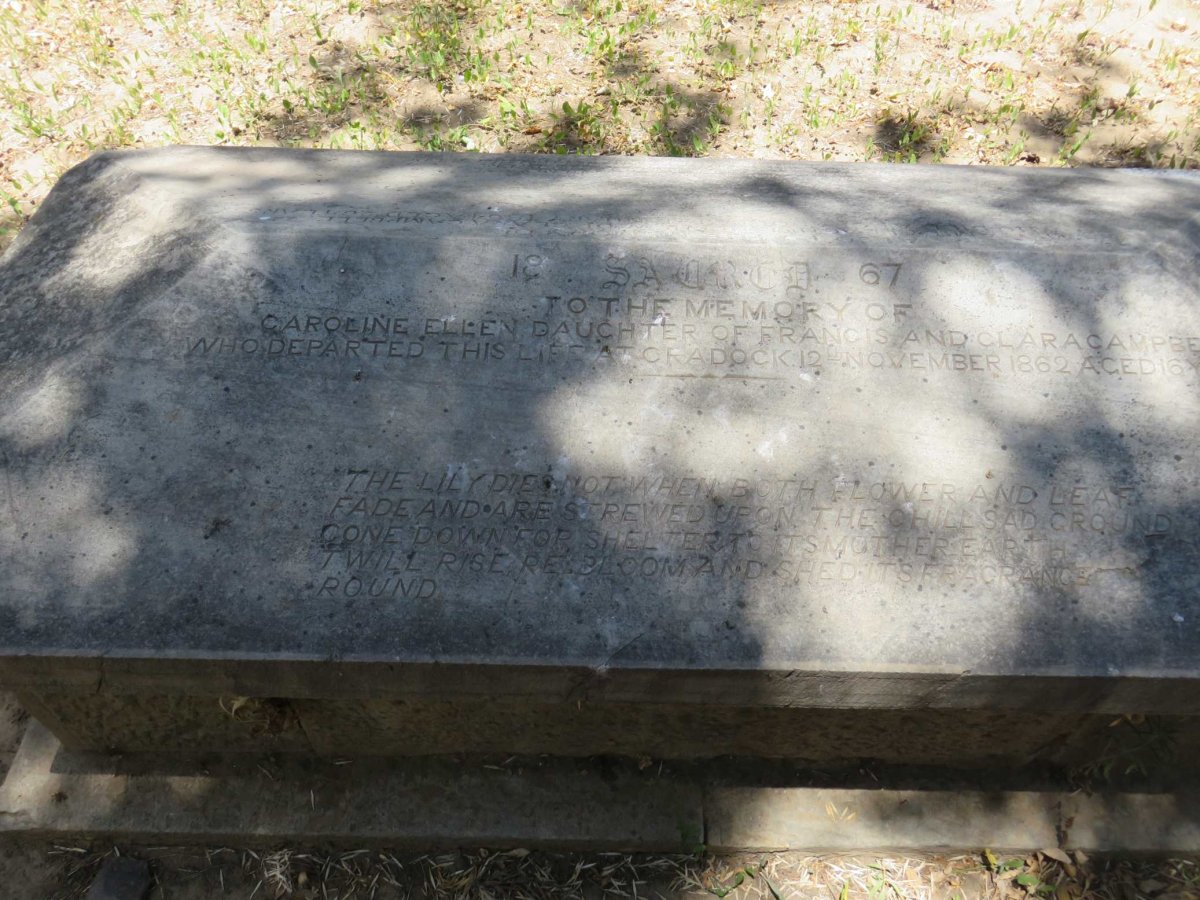 CAMPBELL Caroline Ellen -1862