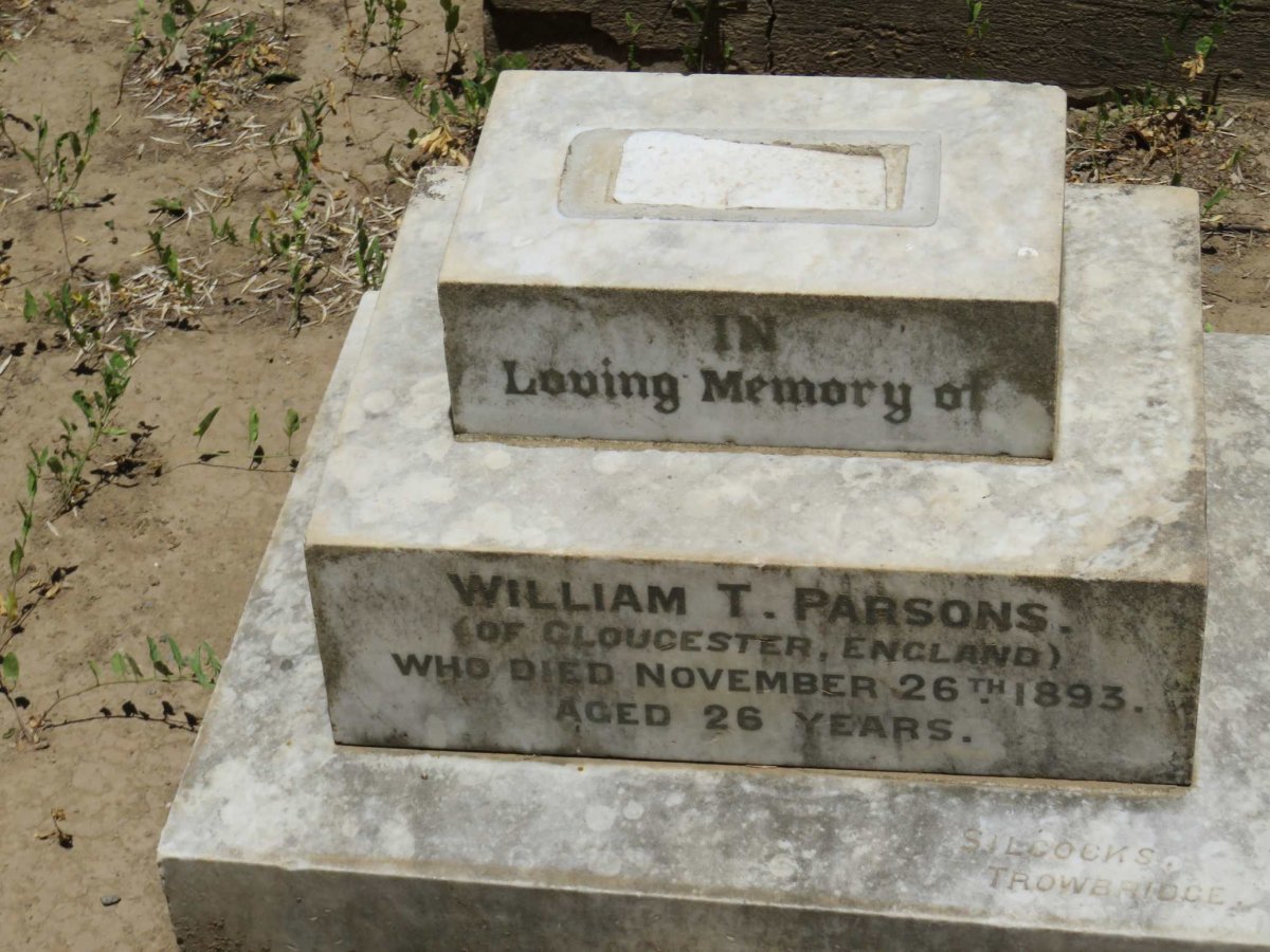 PARSONS William T. -1893