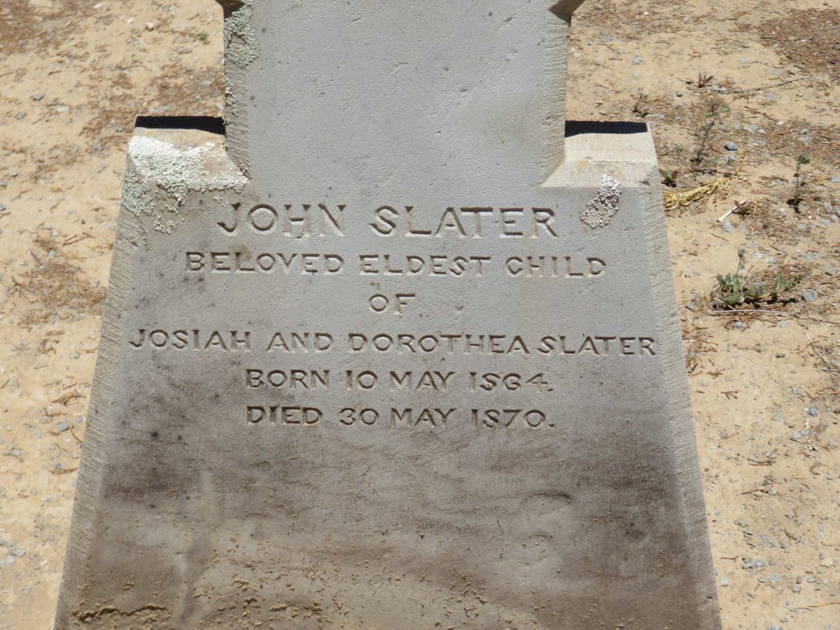SLATER John -1864-1870