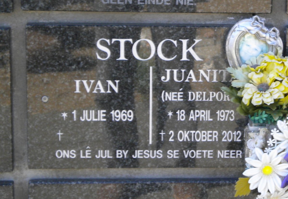 STOCK Ivan 1969- &amp; Juanita DELPOR?? 1973-2012