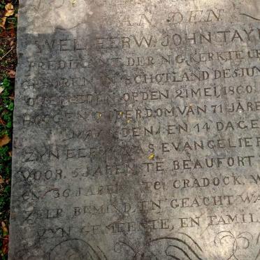 TAYLOR John 1788-1860