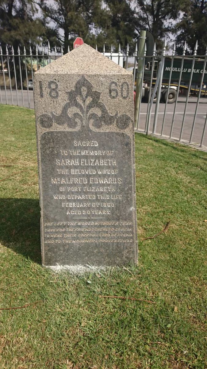 EDWARDS Sarah Elizabeth -1860