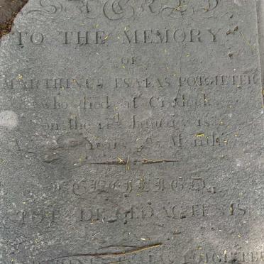 POTGIETER Marthinus Esaias -1835
