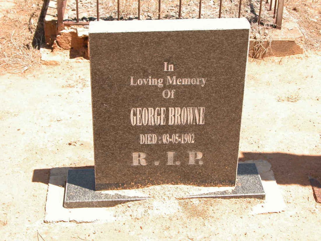 BROWNE George -1902