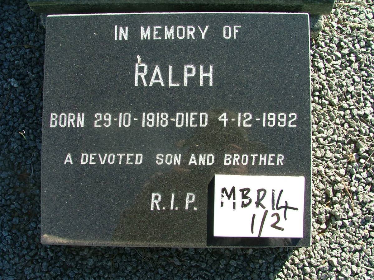 ? Ralph 1918-1992