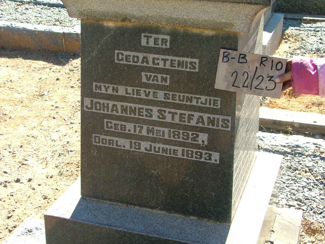 ? Johannes Stefanis 1892-1893